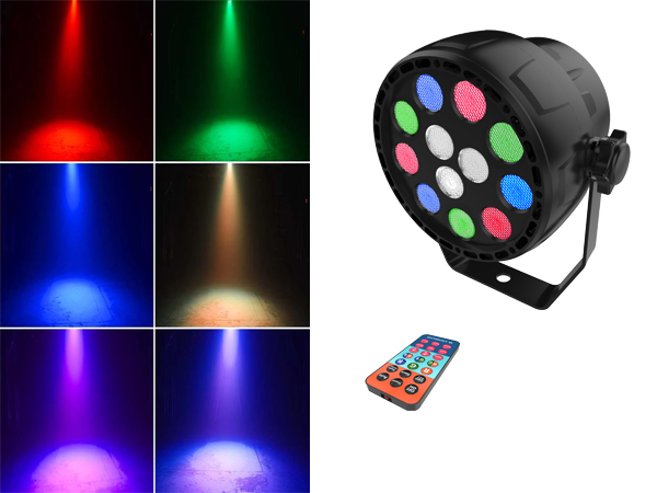 12pcs DMX Mini Stage Par Light