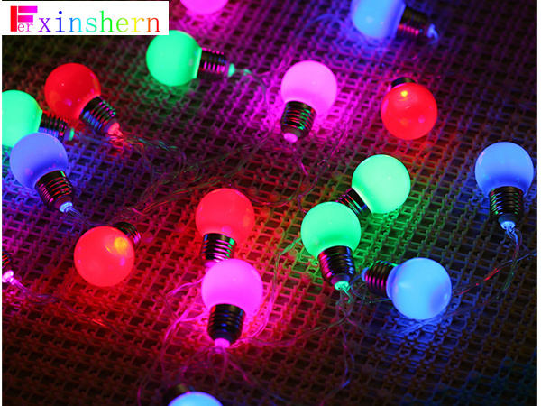 4cm LED milk white led string light