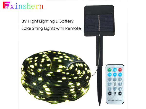 New Wide Solar Led string lights